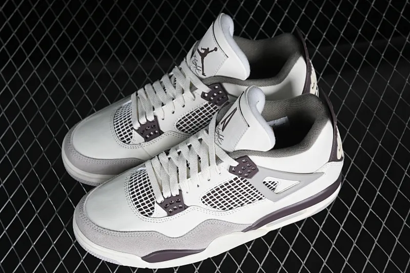 All categories Air Jordan Jordan series basketball shoes Air Jordan 4 pure original A Ma Maniere x Air Jordan 4 Retro "Phantom" AJ4 Joe 4 joint phantom gray FZ4810-001